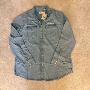 Levi's Men's Denim Shirt size L men’s western shirt